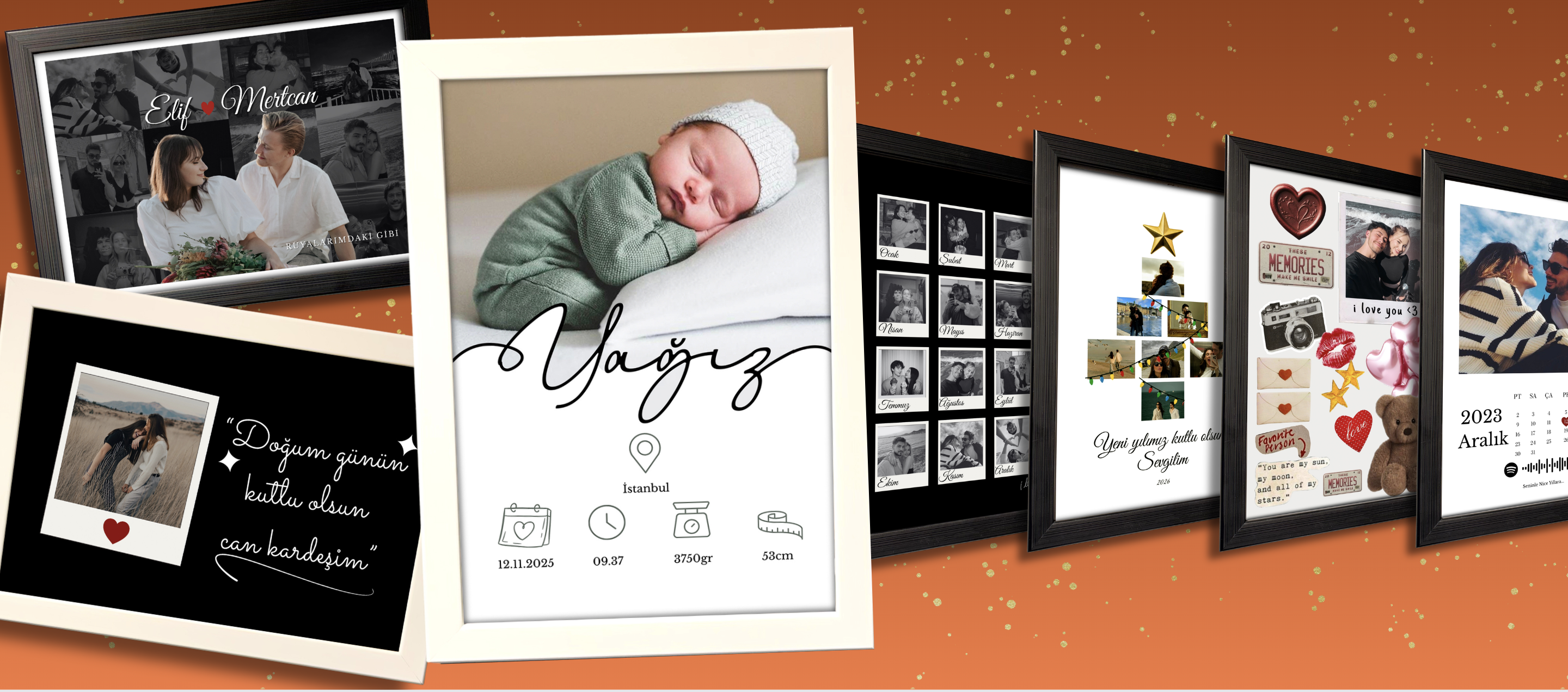 20x30 Çerçeveli Tasarımlar