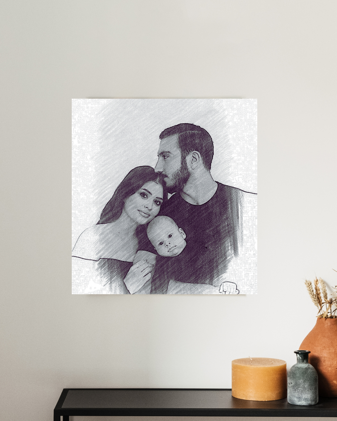 30x30 Kanvas Tablo