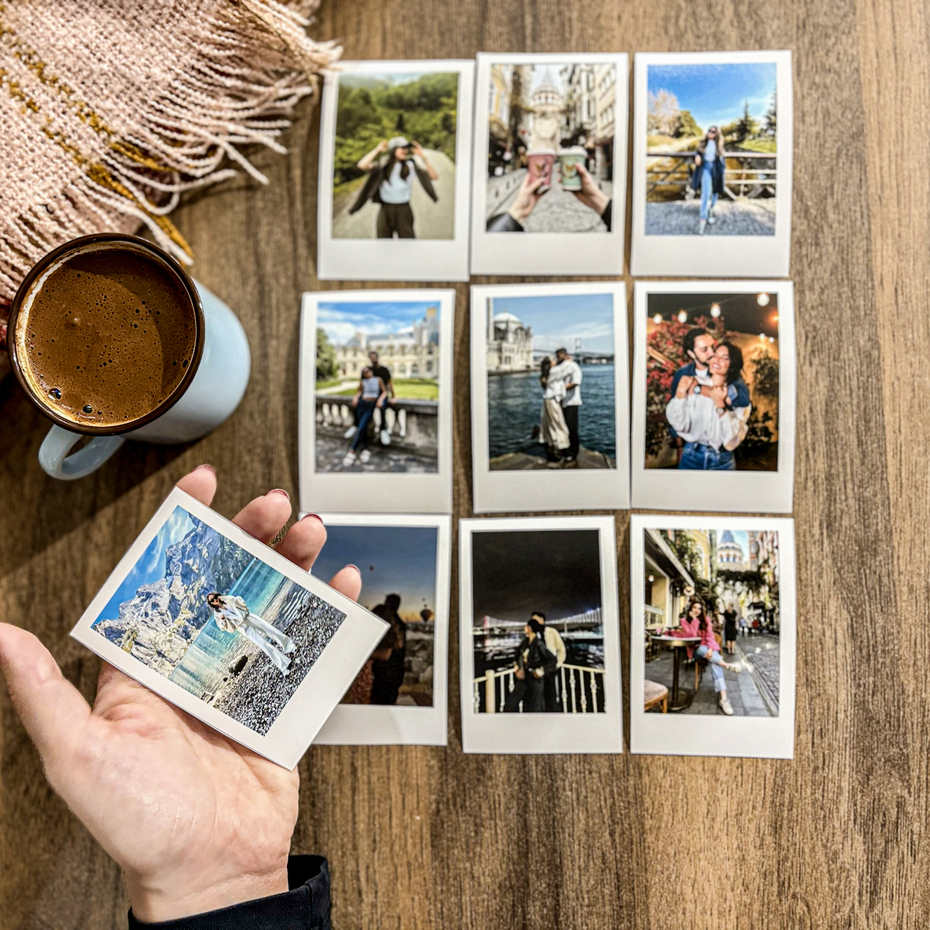 10 adet 5x7 Polaraid Baskı