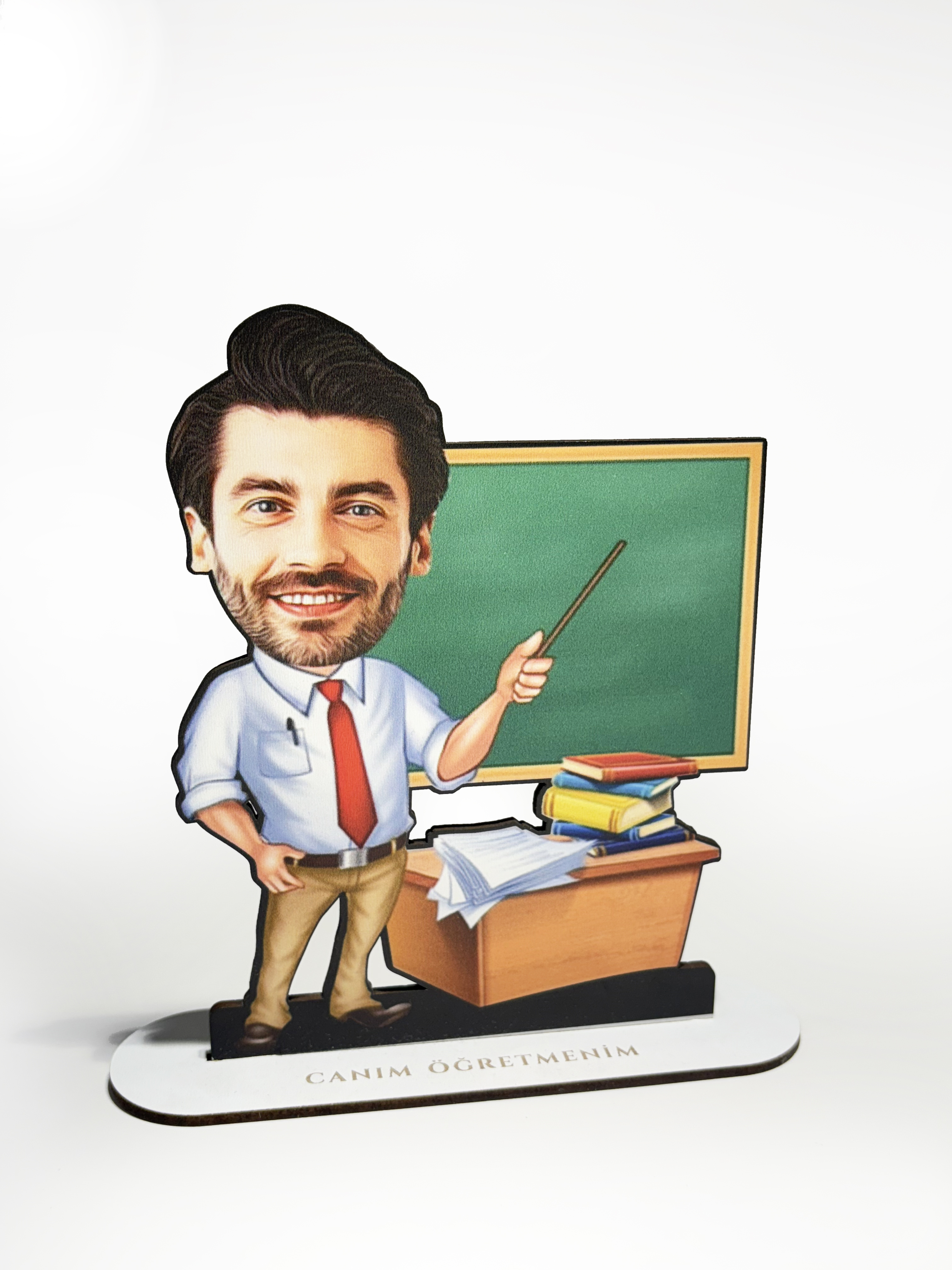 Erkek Öğretmen Karikatürü