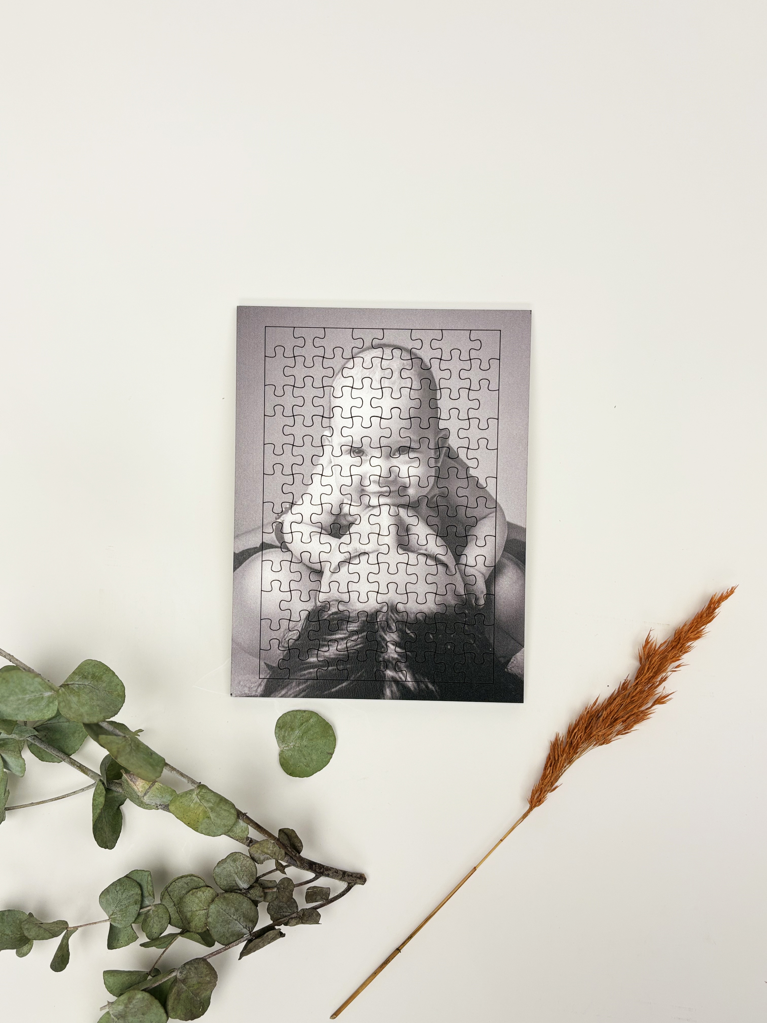 98 Parçalı - 15x21 cm Kişiye Özel MDF Puzzle (Yapboz)