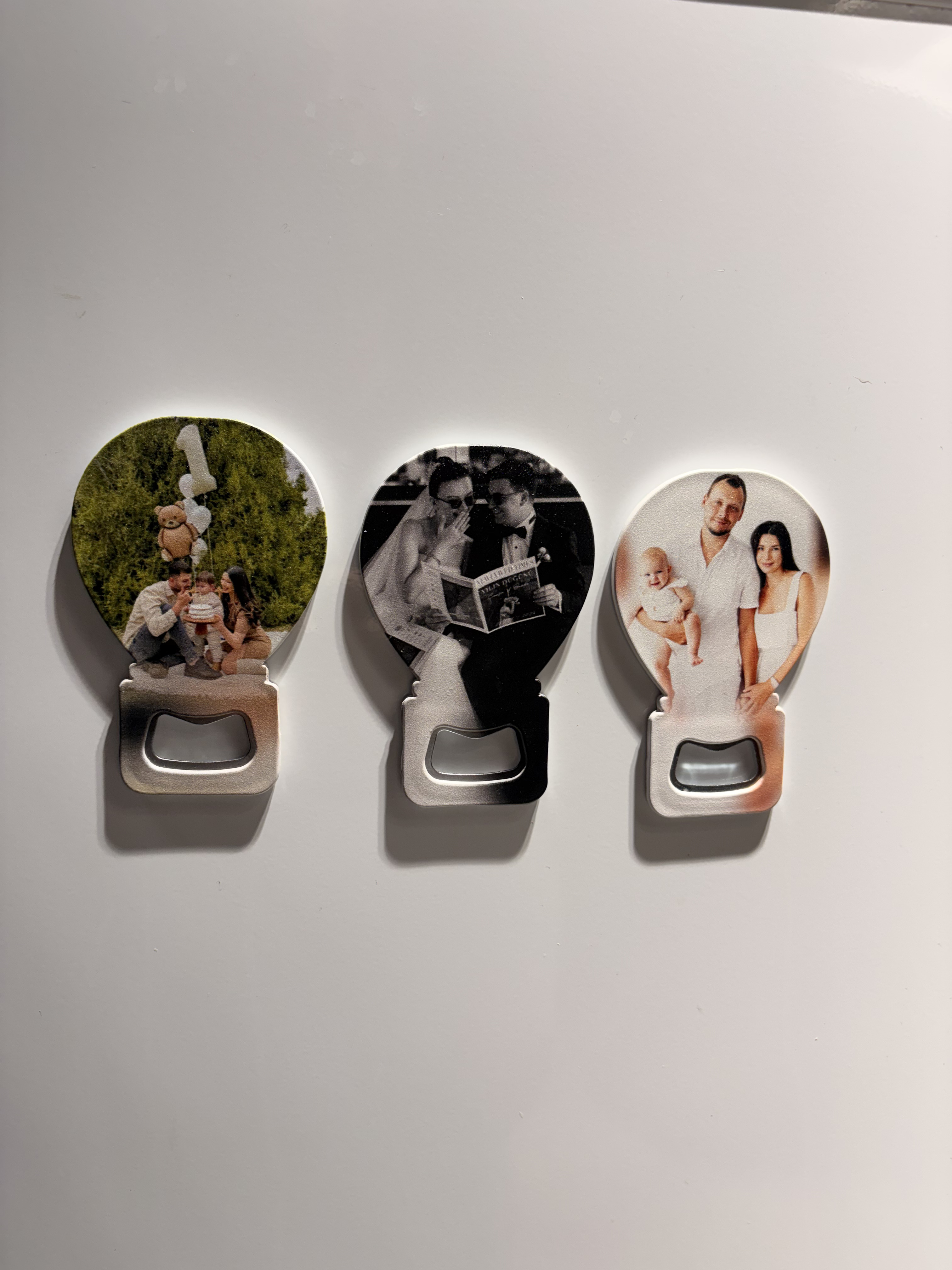 Uçan Balonlu 3’lü Özel Tasarım Magnet Açacak