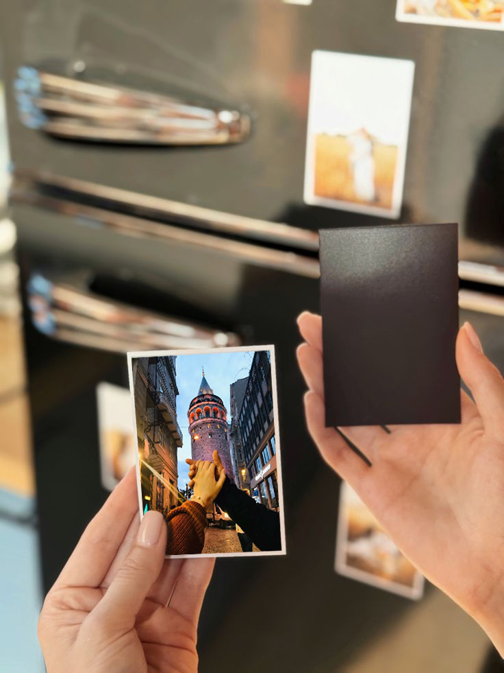 5’li Fotoğraf Baskılı Buzdolabı Magneti