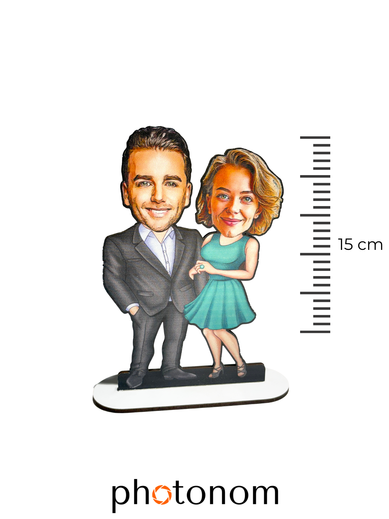 Çift karikatür Ölçü