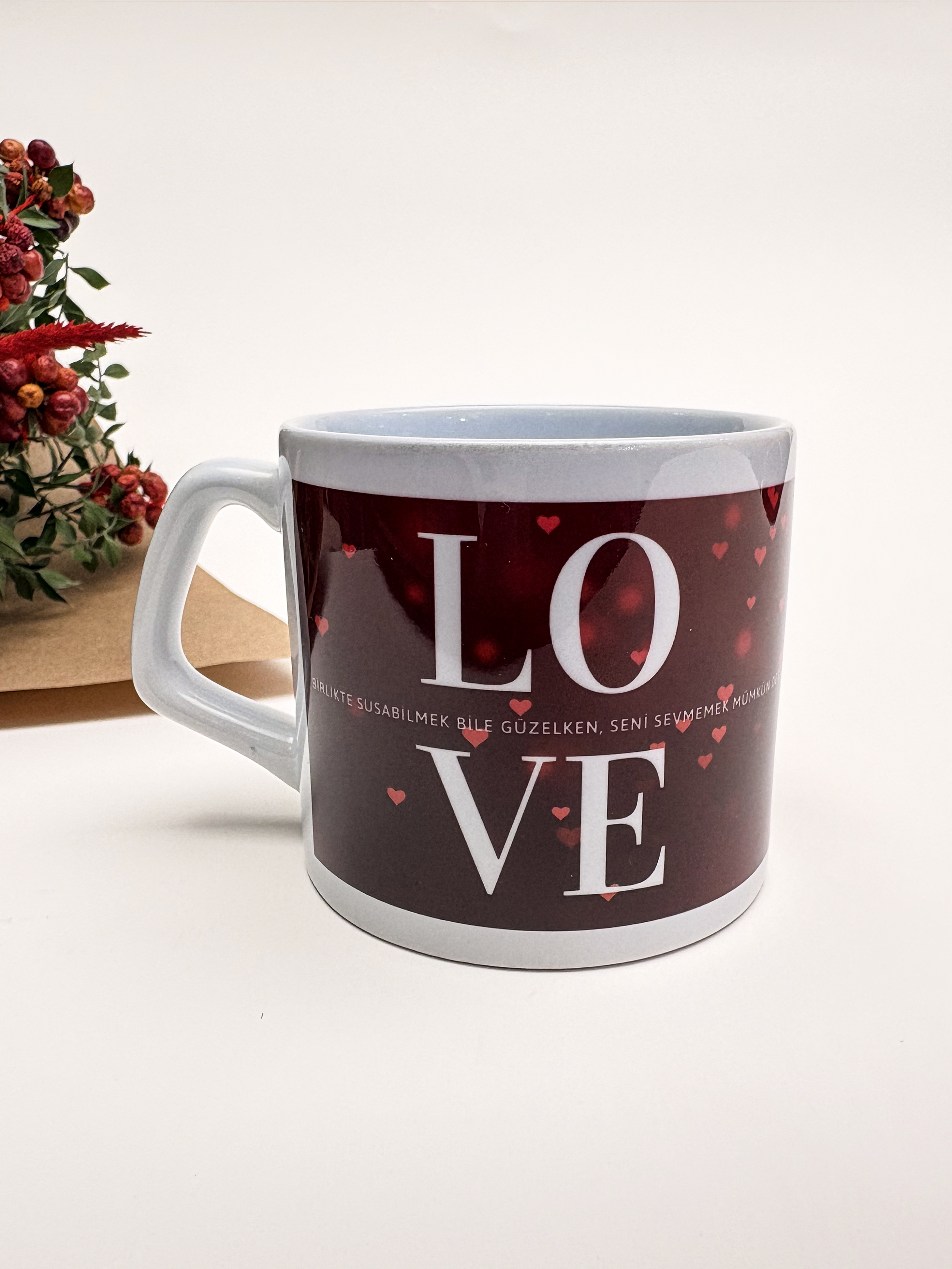 Sevgililer Günü Özel 14 Şubat 2'li Kupa Bardak (2 adet)