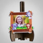Hayvan Temalı Ahşap Magnet